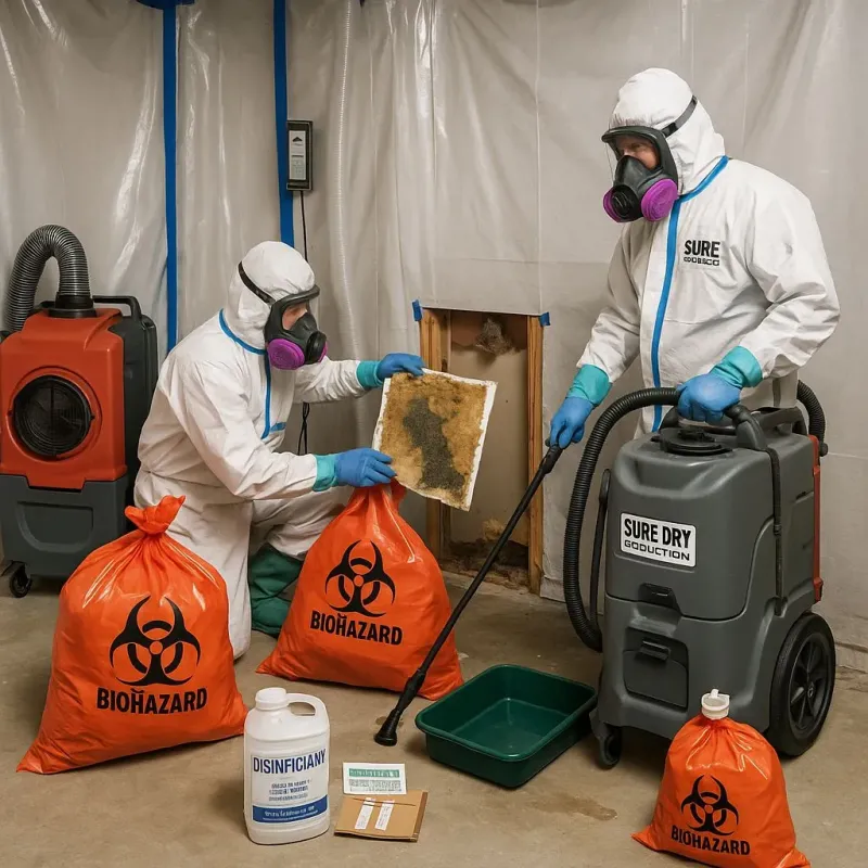 Contaminated Water Handling Protocols process in Stetson, ME