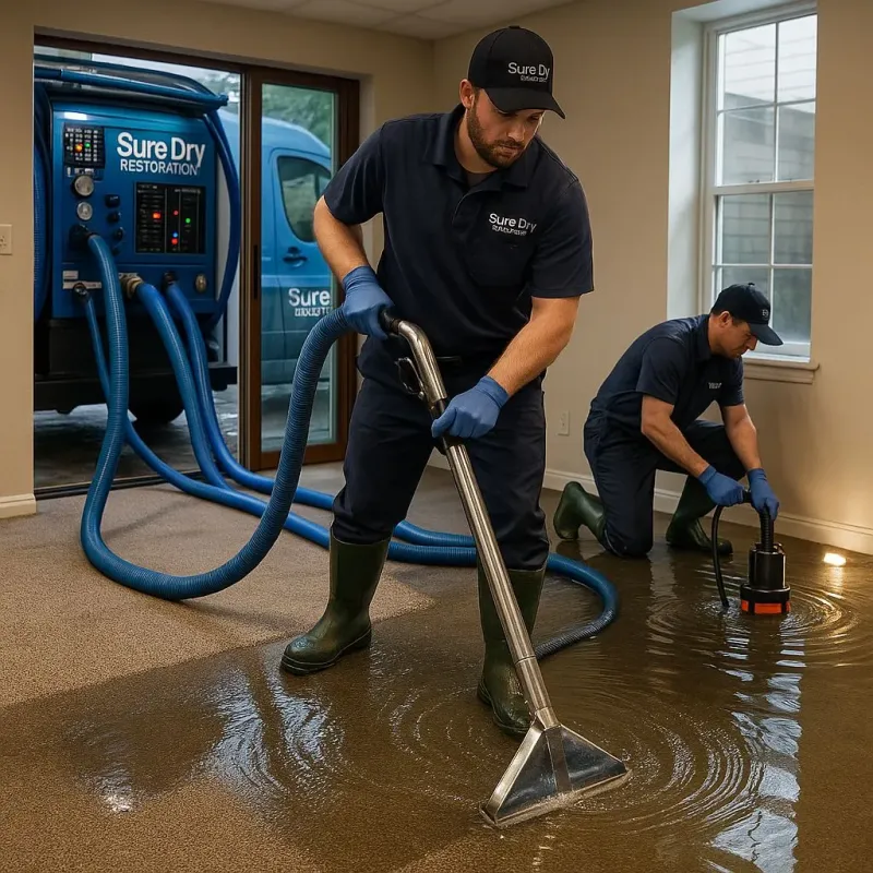 Water Extraction and Removal process in Stetson, ME